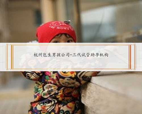 杭州包生男孩公司-三代试管助孕机构